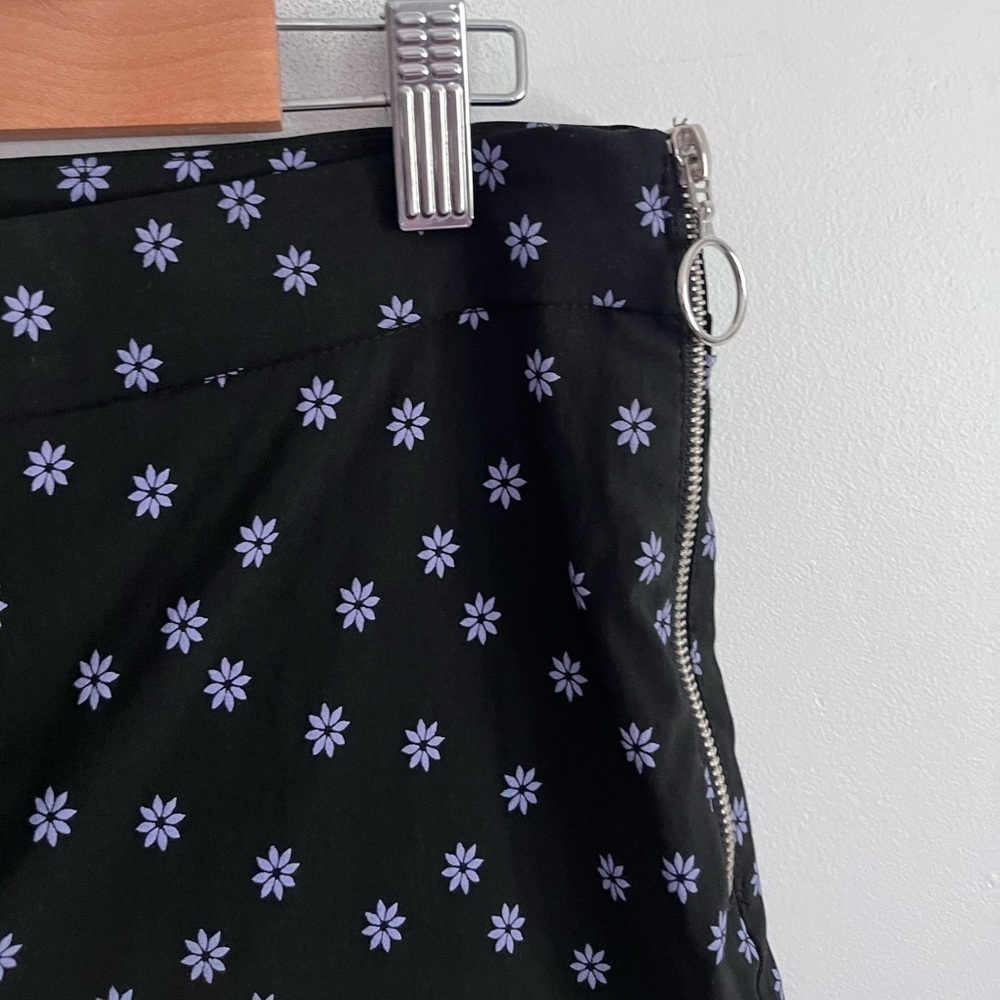 NWT Zara Floral Print Leggings rare HTF daisy stretch mod spandex high waisted - Picture 9 of 10